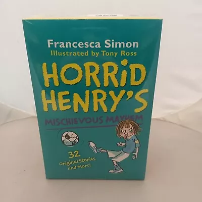 Francesca Simon Horrid Henry Mischievous Mayhem - 10 Book Boxset [HM] • £14.99