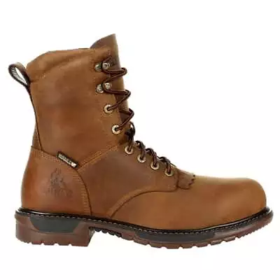 Rocky Original Ride Flx Waterproof Composite Toe Work  Mens Brown Work Safety Sh • $99.99