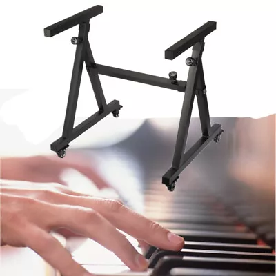 Adjustable Heavy Duty Adjustable Folding Z Style Piano Keyboard Stand W/ Wheels • $106