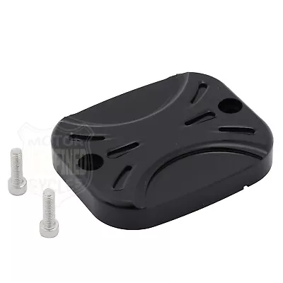 CNC Front Brake Reservoir Master Cylinder Cover Cap For Harley Road King Softail • $11.39