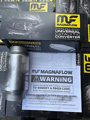 Magnaflow 54959 - 3  Ceramic Cat Universal Spun Catalytic Converters • $98