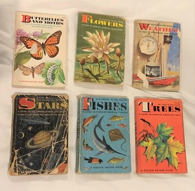 $19.99 • Buy Vintage GOLDEN BOOKS NATURE SERIES Six  Volumes