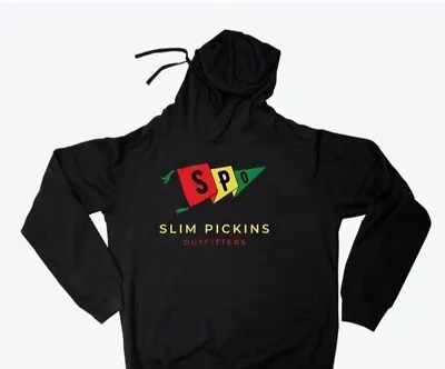 NWT Size: Large Slim Pickins Outfitters Black History Hoodie In Black • $14.90