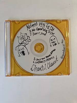 Chantal Claret No Good Way To Die Autographed Sketched CD Morningwood Super Rare • $139.99