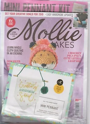 Mollie Makes Living A Creative Life 2019 Issue 101 Includes Mini Pennant NEW • $13.99