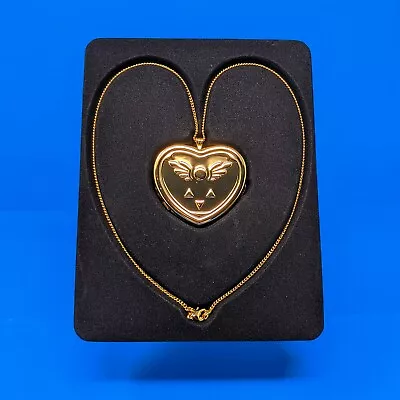 Undertale Limited Edition Heart Shaped 14K Gold Musical Locket Necklace Official • $144.20