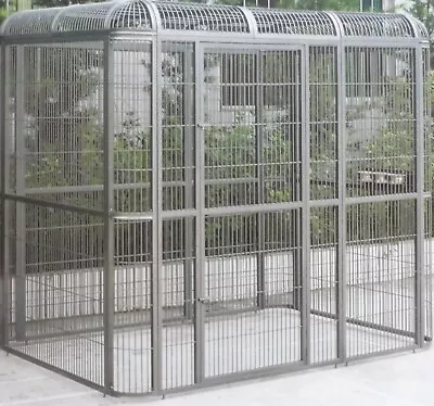 Brand New Large Bird Cage Parrot Aviary 200(H)x220(L)x160(W)cm * ED57 • $1150