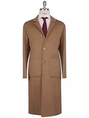 Kiton Brown Vicuna Peru Cashmere Overcoat TC407 Man • $25410