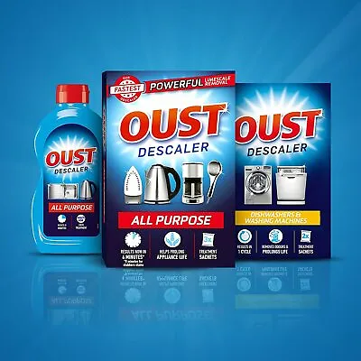 Oust Descaler All Purpose Limescale Remover / Oust Dishwasher & Washing Machine • £4.49