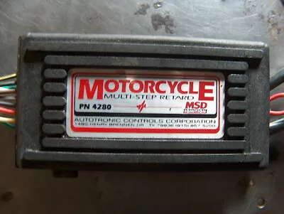 Msd Motorcycle Multi Step Retard Box • $119