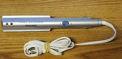 Vidal Sassoon Ceramic Ionic Hair Straightener VS193 Tested Works Great! Clean! • $9.87