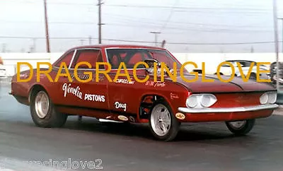  Pisano Bros.  1968  Venolia Pistons  Chevy Corvair NITRO Funny Car PHOTO! • $9.99