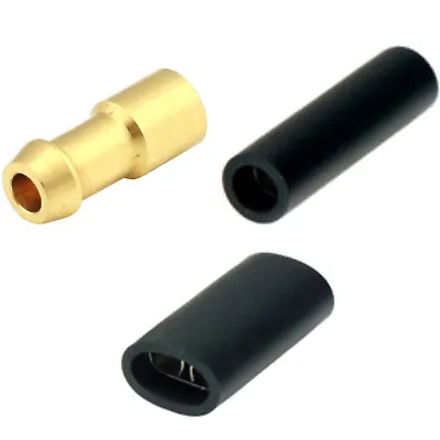 £2.75 • Buy 4.7mm Lucas Style Brass Bullet (Male) Connectors, Single Double Sockets (Female)