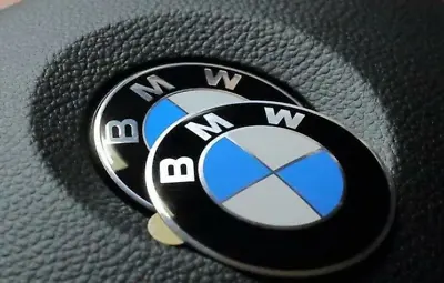 $27.99 • Buy Genuine BMW Steering Wheel Emblem 45mm Badge Logo For 1 3 5 6 7  36131181082