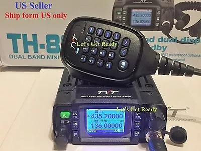 TYT TH8600 Waterproof Dual Band 25W Mobile Radio Free Cable+software US Seller • $139.99