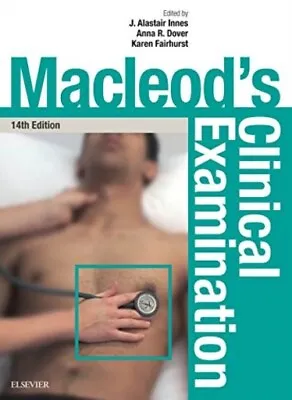 Macleod's Clinical Examination 14th Ed.  Dover Innes Fairhurst. Paperback  • £45