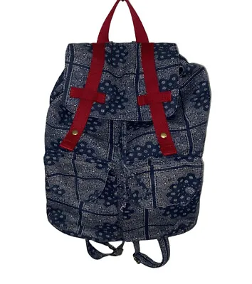 Target Backpack Large Canvas Womens Girls Pockets Boho Back To School Western • $11.90