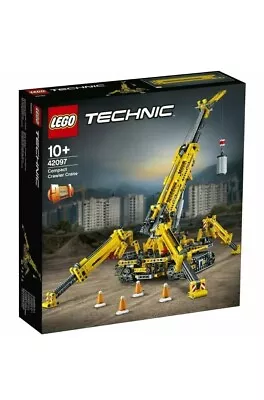 LEGO 42097 Technic Compact Crawler Crane Retired Set Collectible • $210