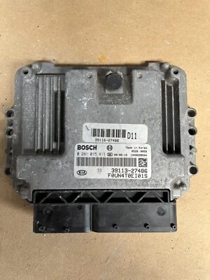 3911327486 0281015411 KIA Carens 2.0 CRDI ECU ECM Control Module • £39.99