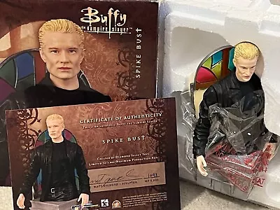 $69 • Buy Buffy The Vampire Slayer -Diamond Select - Spike “William The Bloody” Bust #1098