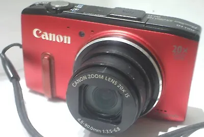 Canon PowerShot SX280 HS 12.1MP 20x Zoom Digital Camera - PARTS/REPAIR - Posted • $79.99