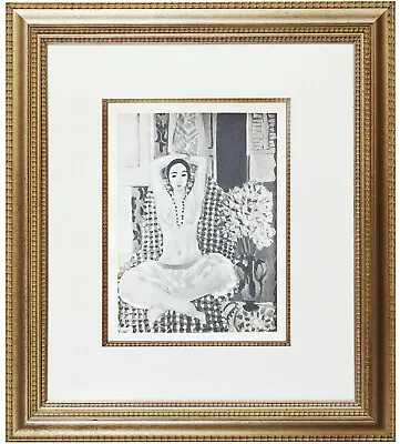 Henri MATISSE 'Pose Du Bouddha' Lithograph B&W Limited Edition 43/200 1929 COA • $499.95