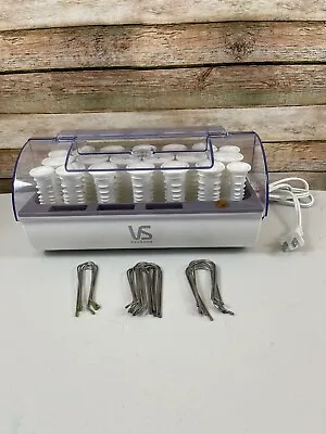 Vidal Sassoon VS321 Hairsetter 19 Hot Rollers With 20 Clips Vintage Curlers • $28.99