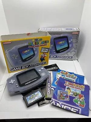 Nintendo Game Boy Advance Console Super Mario Special Edition Boxed • £249.99