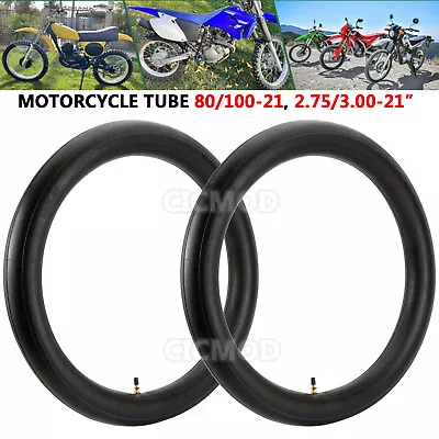 2PCS Motorcycle Inner Tube 2.75/3.00-21” 80/100-21 90/100-21 90/90 -21 Front TR4 • $16.14