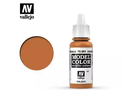 Vallejo 17ml 981 131 Model Color - Orange Brown 981 • £2.48