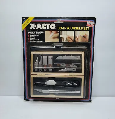 Vintage X-ACTO DO-IT-YOURSELF-SET   (50280) Brand New  • $25.99