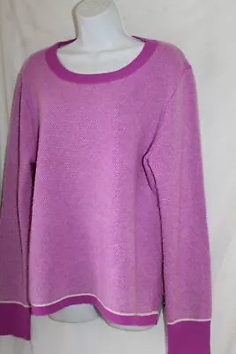 J CREW XL Pink  100 %  Cashmere Sweater • $32