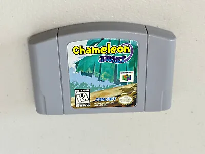 Chameleon Twist (Nintendo 64 N64) Authentic Tested • $41.95