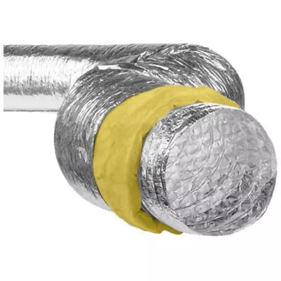 10m Insulated Acoustic Ducting Hydroponics Ventilation Duct Fan 10  • £36