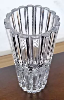 Vintage Cristal D'arques Montparnasse Boutique Lead Crystal Vase Art Deco France • $24