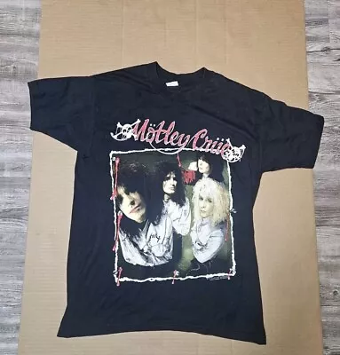 Motley Crue  Vintage Dr Feelgood 1989 Us Tour Shirt Original Size M • $80