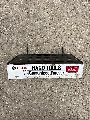 FULLER HAND TOOLS Vtg Gas Station Repair Shop Parts Store Sign Display Rack • $26.99
