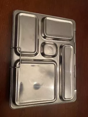 PlanetBox ROVER Classic Stainless Steel Lunch Box With 5 Compartments • $17.99