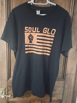£28.98 • Buy Soul Glo Black Orange Large T Shirt Punk Hardcore Emo Powerviolence Zulu