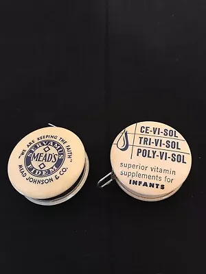 Vintage Tape Measures-pablum/ Mead Johnson & Co-made In Usa • $20