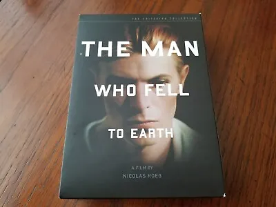 The Man Who Fell To Earth Criterion Collection #304 [DVD 2-Disc Set/Book] OOP • $74.95