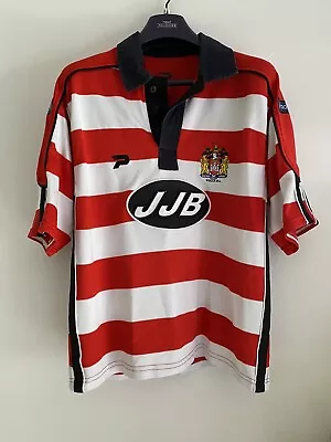 £20 • Buy Men's Wigan Warriors Rugby League Shirt Jersey 2003-04 Patrick JJB Size Small-M
