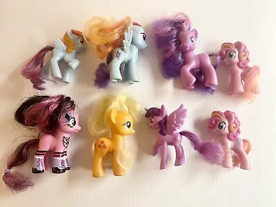 My Little Pony Lot 8  Preowned Pretend Play Horses • $10