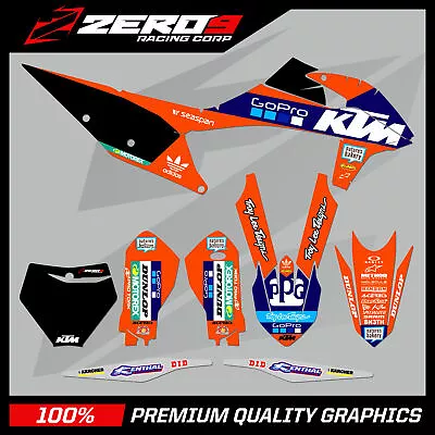 Ktm  Motocross Graphics Kit Mx Decals : Sx Sxf Exc 50 65 85 125 250 450 Go Pro O • $154.79