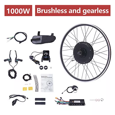 48V 1000W Electric Bike Motor Conversion Kit For 28/29 Inch E-Bike Hub Wheel • $216.60