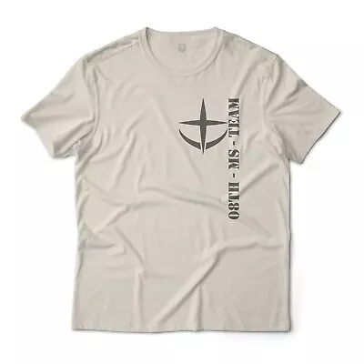 Mobile Suit Gundam 08th MS Team Anime Minimalistic Graphic T-Shirt • $22.49