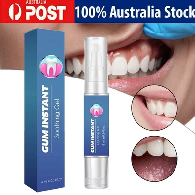 4ml Gum Instant Soothing Gel Receding Gums Therapy Inflammation Teeth Pen • $10