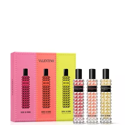 Valentino Born In Roma Donna Eau De Parfum 15ml Trio (Worth £97.50) • £75.99