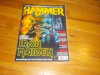 Metal Hammer Magazine Iron Maiden #376 • $9.99