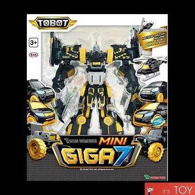 TOBOT MINI GIGA SEVEN 7 BLACK Gold Ver. X Y Z D Taekwon-K Terracle Cargo Robot • $136.28